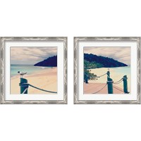 Framed Island Vacation 2 Piece Framed Art Print Set