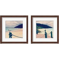 Framed Island Vacation 2 Piece Framed Art Print Set