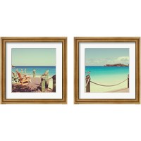Framed 'On Deck 2 Piece Framed Art Print Set' border=
