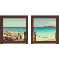 Framed 'On Deck 2 Piece Framed Art Print Set' border=