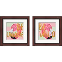 Framed Be Wild and Unique 2 Piece Framed Art Print Set