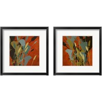 Framed 'Urban Meadow 2 Piece Framed Art Print Set' border=