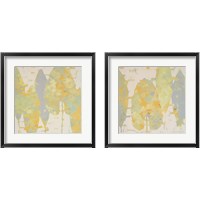 Framed 'Sunlit Marsh 2 Piece Framed Art Print Set' border=