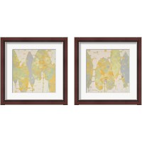 Framed 'Sunlit Marsh 2 Piece Framed Art Print Set' border=