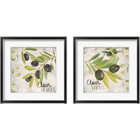 Framed Olives Noires et Vertes 2 Piece Framed Art Print Set