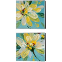 Framed 'Blooming Moment 2 Piece Canvas Print Set' border=