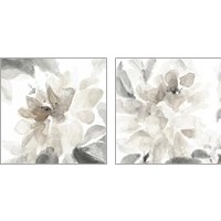 Framed 'Soft May Blooms 2 Piece Art Print Set' border=