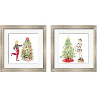 Framed Decorating Christmas 2 Piece Framed Art Print Set