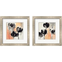 Framed Blushing Tulips 2 Piece Framed Art Print Set