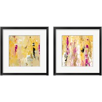 Framed Parisian Chic Abstract 2 Piece Framed Art Print Set