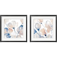 Framed 'Natural Flower 2 Piece Framed Art Print Set' border=