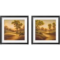 Framed 'Summer's End 2 Piece Framed Art Print Set' border=