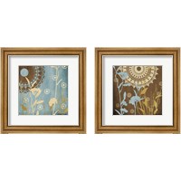 Framed 'Botanical Silhouettes 2 Piece Framed Art Print Set' border=