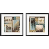 Framed 'Lost in Trees 2 Piece Framed Art Print Set' border=