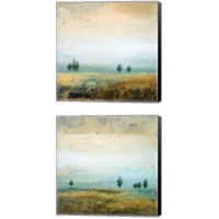 Framed 'Open Atmosphere 2 Piece Canvas Print Set' border=