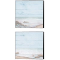 Framed 'Atlantic Coast 2 Piece Canvas Print Set' border=