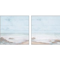 Framed 'Atlantic Coast 2 Piece Art Print Set' border=
