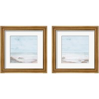 Framed 'Atlantic Coast 2 Piece Framed Art Print Set' border=