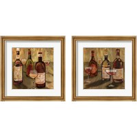 Framed Bottle of Wine 2 Piece Framed Art Print Set