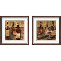 Framed Bottle of Wine 2 Piece Framed Art Print Set