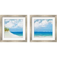 Framed Seaside 2 Piece Framed Art Print Set