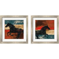 Framed Wild and Free 2 Piece Framed Art Print Set