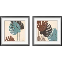 Framed My Fashion Leaves 2 Piece Framed Art Print Set