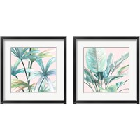Framed Jungle Leaf 2 Piece Framed Art Print Set