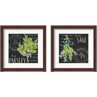 Framed Garden Grown Herbs 2 Piece Framed Art Print Set
