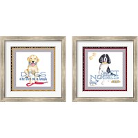 Framed Dogs Life 2 Piece Framed Art Print Set