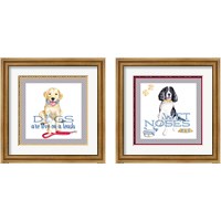 Framed Dogs Life 2 Piece Framed Art Print Set