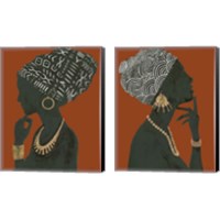 Framed Graceful Majesty Spice 2 Piece Canvas Print Set