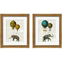 Framed Elephant Ride 2 Piece Framed Art Print Set