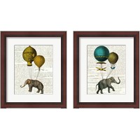 Framed Elephant Ride 2 Piece Framed Art Print Set