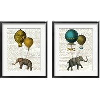 Framed Elephant Ride 2 Piece Framed Art Print Set