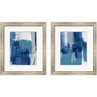 Framed Blue Perspectives 2 Piece Framed Art Print Set