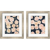 Framed Peach Petals 2 Piece Framed Art Print Set