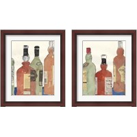 Framed 'Malt Scotch 2 Piece Framed Art Print Set' border=