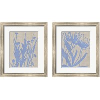 Framed 'Dusk Botanical 2 Piece Framed Art Print Set' border=