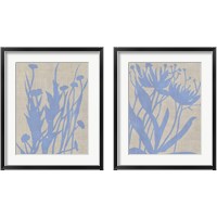 Framed 'Dusk Botanical 2 Piece Framed Art Print Set' border=