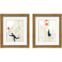 Framed Aloft In Paris 2 Piece Framed Art Print Set