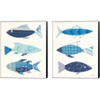 Framed Go With the Flow 2 Piece Canvas Print Set