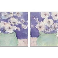Framed 'Floral Objects  2 Piece Art Print Set' border=