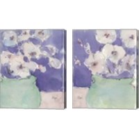 Framed 'Floral Objects  2 Piece Canvas Print Set' border=