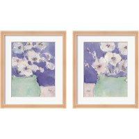 Framed 'Floral Objects  2 Piece Framed Art Print Set' border=