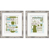 Framed Culinary Love 2 Piece Framed Art Print Set