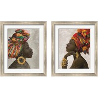 Framed Portrait of a Woman 2 Piece Framed Art Print Set