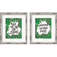 Framed 'Use This Day for Good 2 Piece Framed Art Print Set' border=