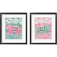 Framed Pink Bazaar 2 Piece Framed Art Print Set