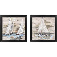 Framed Rough Sailing 2 Piece Framed Art Print Set